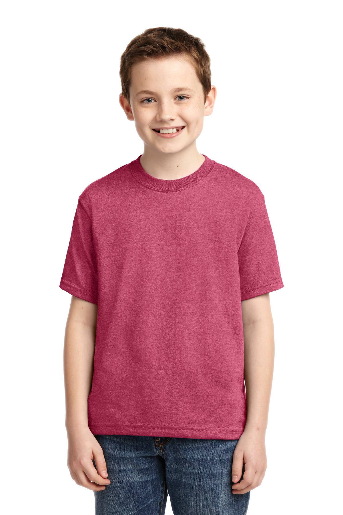 JERZEES Youth Dri-Power 50/50 Cotton/Poly Tee Shirt Youth Apparel Shirts & Tops
