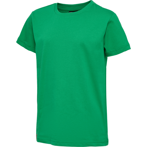 Hummel Youth Red Basic Short Sleeve T-Shirt Hummel