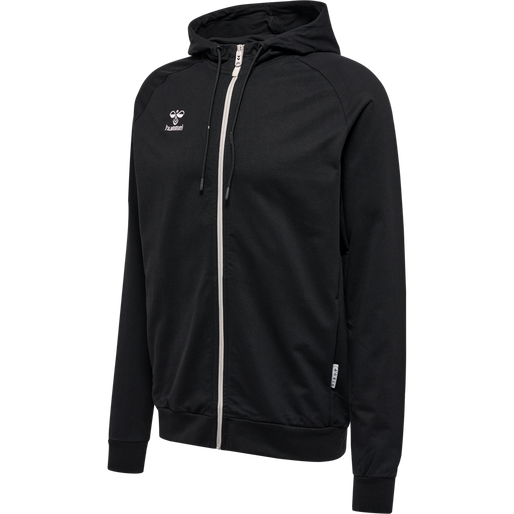 Hummel Men's Move Grid Cotton Zip Hoodie Mens Apparel Sweatshirts & Fleece