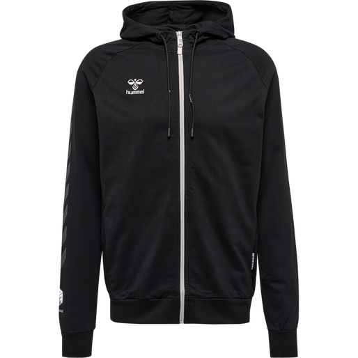 Hummel Men's Move Grid Cotton Zip Hoodie Mens Apparel Sweatshirts & Fleece