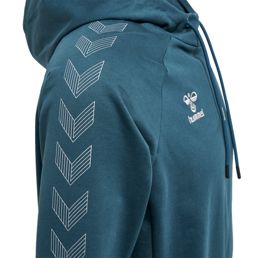 Hummel Men's Move Grid Cotton Hoodie Mens Apparel Sweatshirts & Fleece