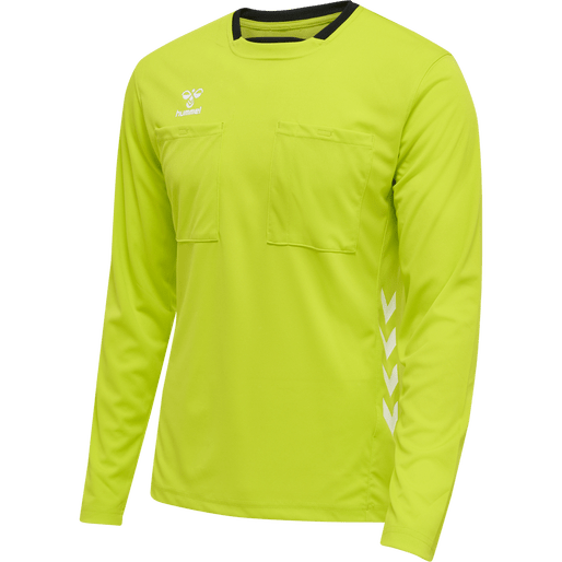 Hummel Men's Referee Chevron Long Sleeve Jersey Soccer Uniforms & Apparel All