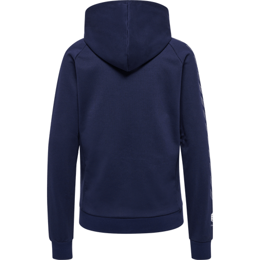 Hummel Women's Move Grid Cotton Zip Hoodie Womens Apparel Sweatshirts & Fleece