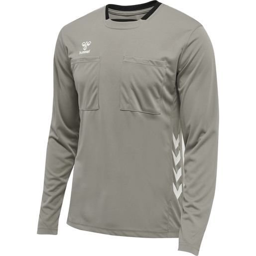 Hummel Men's Referee Chevron Long Sleeve Jersey Soccer Uniforms & Apparel All