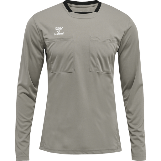 Hummel Men's Referee Chevron Long Sleeve Jersey Soccer Uniforms & Apparel All