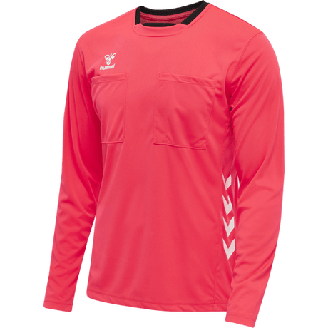 Hummel Men's Referee Chevron Long Sleeve Jersey Soccer Uniforms & Apparel All