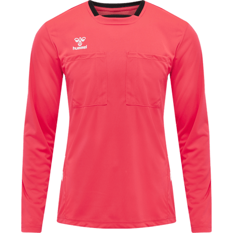 Hummel Men's Referee Chevron Long Sleeve Jersey Soccer Uniforms & Apparel All