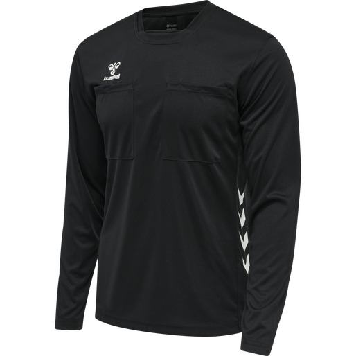 Hummel Men's Referee Chevron Long Sleeve Jersey Soccer Uniforms & Apparel All
