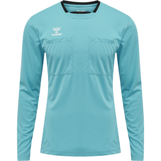 Hummel Men's Referee Chevron Long Sleeve Jersey Soccer Uniforms & Apparel All