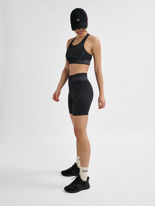 Hummel Women's Te Christel Seamless Shorts Womens Apparel Shorts