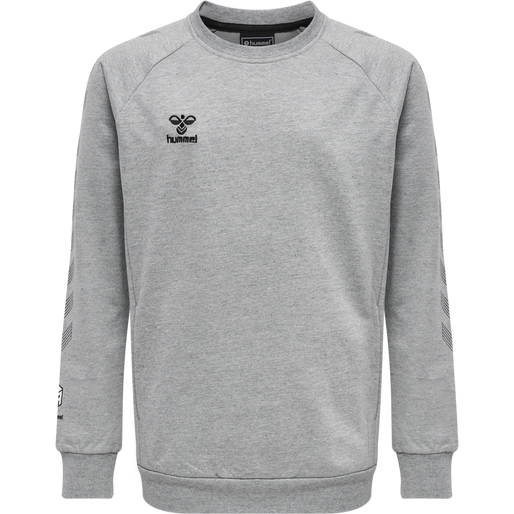 Hummel Youth Move Grid Cotton Sweatshirt Youth Apparel Hoodies & Sweatshirts