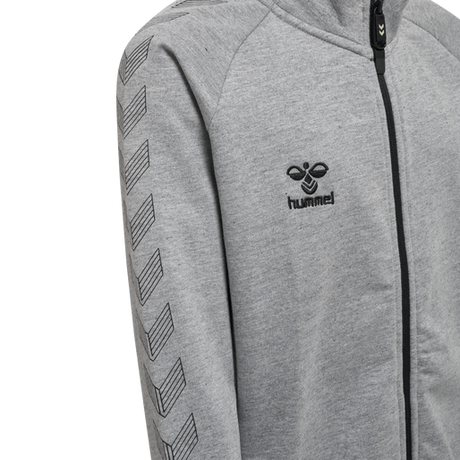 Hummel Youth Move Grid Cotton Zip Jacket Hummel