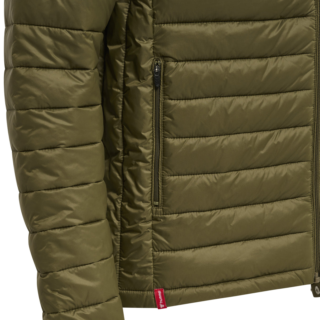 Hummel Men's Red Quilted Jacket Mens Apparel Jackets & Vests