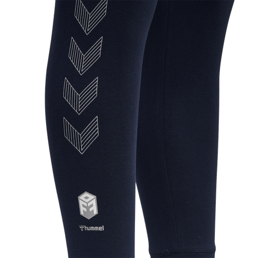 Hummel Women's Move Grid Cotton Tights Womens Apparel Pants & Sweatpants