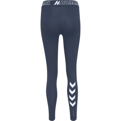 Hummel Women's Te Maja Mid Waist Cotton Tights Womens Apparel Pants & Sweatpants