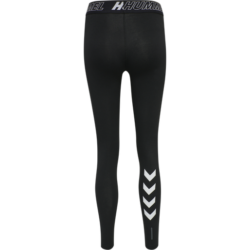 Hummel Women's Te Maja Mid Waist Cotton Tights Womens Apparel Pants & Sweatpants