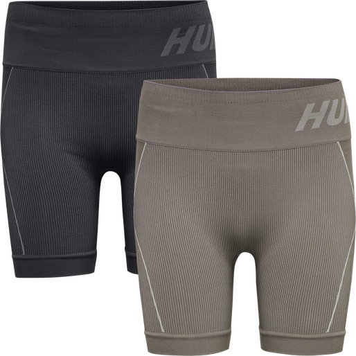 Hummel Women's Te Christel Seamless Shorts 2-Pack Womens Apparel Shorts