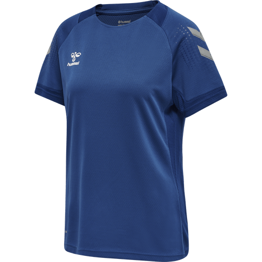 Hummel Women's Lead Short Sleeve Poly Training Jersey Womens Apparel Shirts & Tops