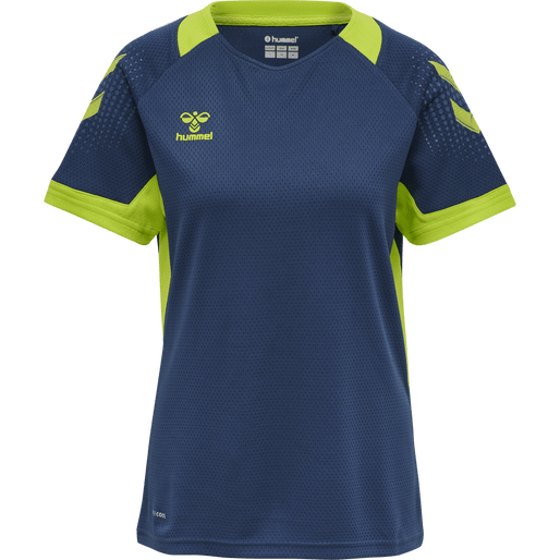 Hummel Women's Lead Short Sleeve Poly Training Jersey Womens Apparel Shirts & Tops