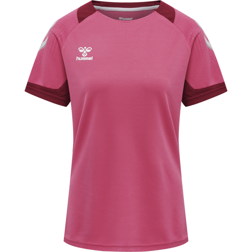 Hummel Women's Lead Short Sleeve Poly Training Jersey Womens Apparel Shirts & Tops