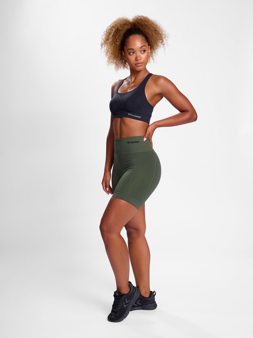 Hummel Women's Tif Seamless Shorts Womens Apparel Shorts