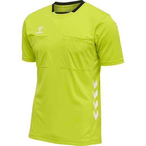 Hummel Men's Referee Chevron Short Sleeve Jersey Soccer Uniforms & Apparel All