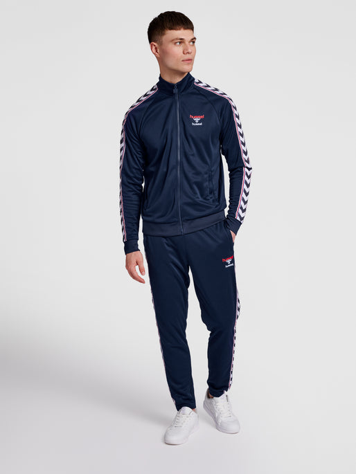 Hummel Men's IC Lerby Poly Zip Jacket Mens Apparel Sweatshirts & Fleece