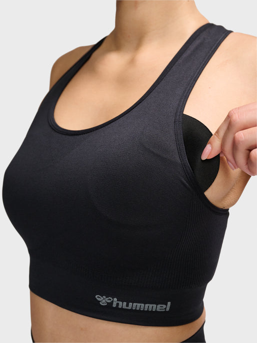 Hummel Women's Tif Seamless Padded Sports Bra Womens Apparel Bras & Underwear