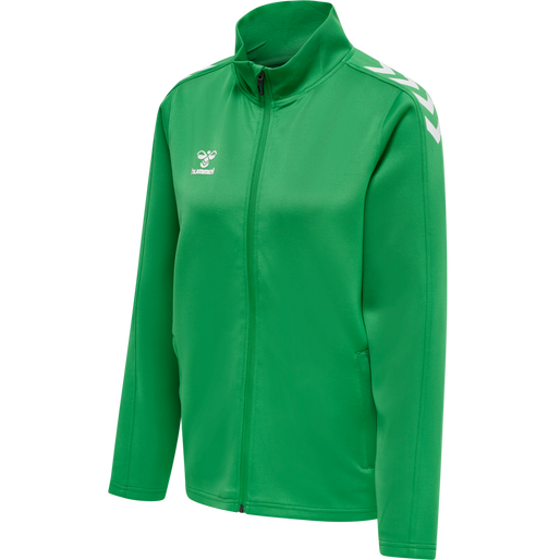 Hummel Women's Core XK Poly Zip Sweatshirt Womens Apparel Sweatshirts & Fleece