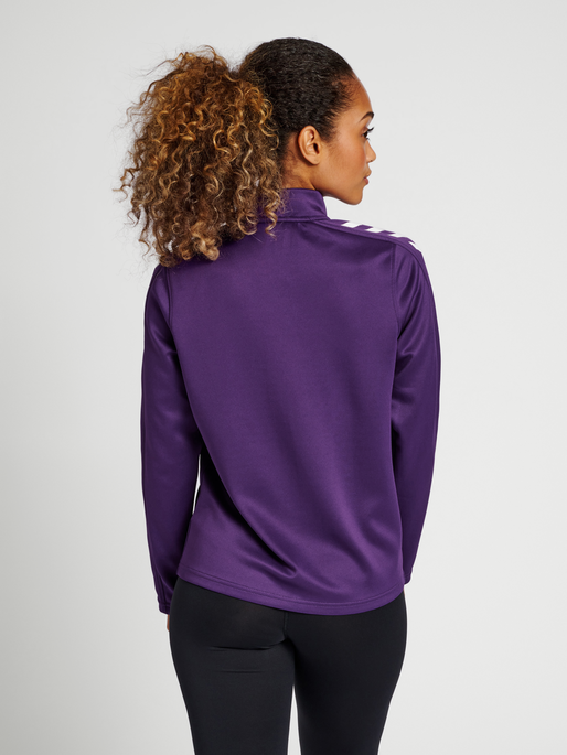 Hummel Women's Core XK Poly Zip Sweatshirt Womens Apparel Sweatshirts & Fleece