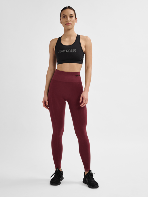 Hummel Women's Tif Seamless High Waist Tights Womens Apparel Pants & Sweatpants