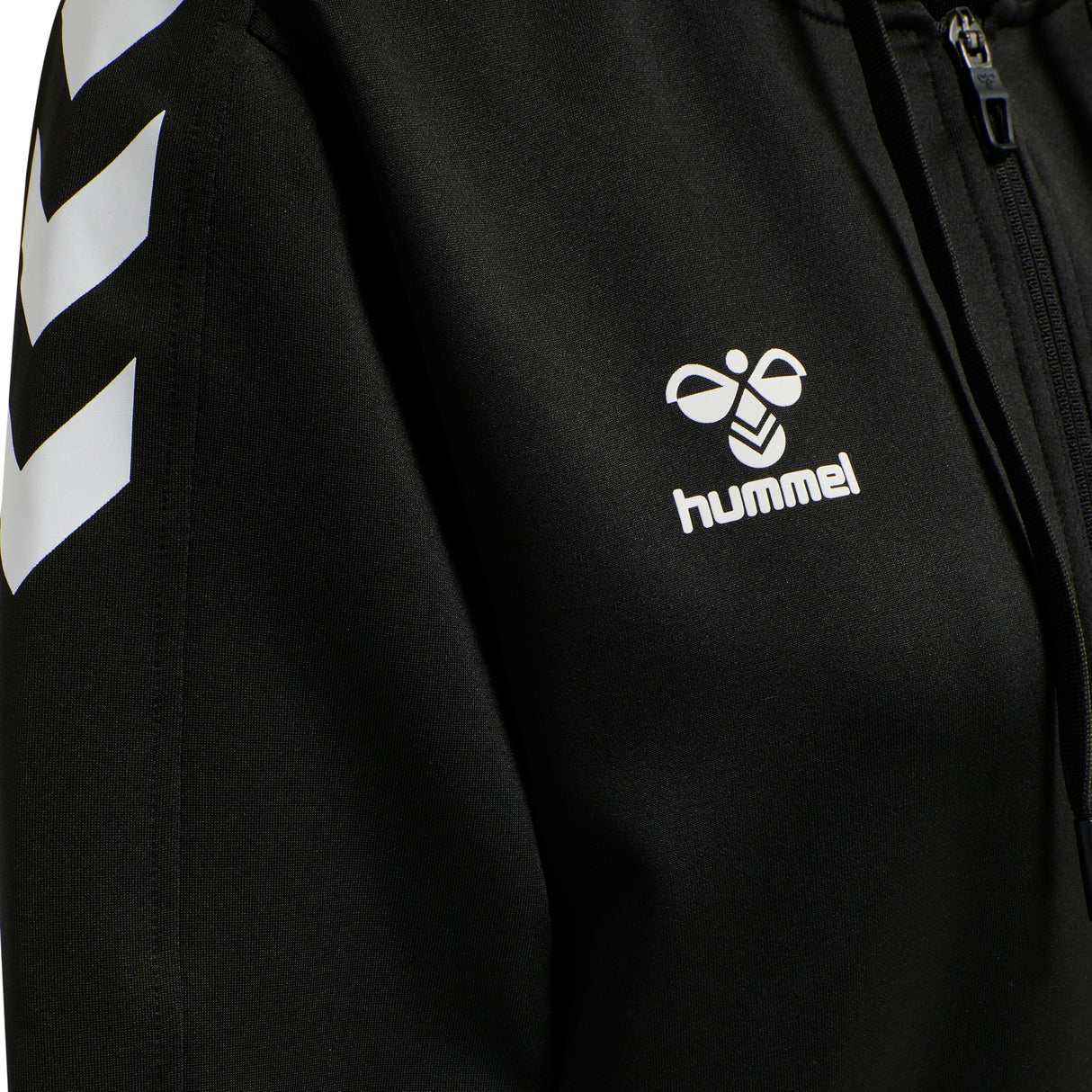 Hummel Women's Core XK Poly Zip Hoodie Womens Apparel Sweatshirts & Fleece