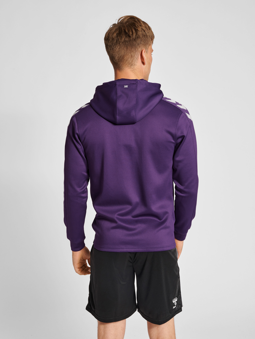 Hummel Men's Core XK Poly Zip Hoodie Mens Apparel Sweatshirts & Fleece
