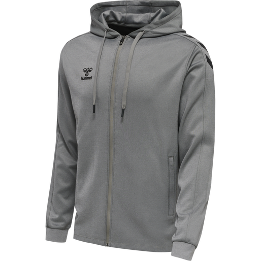 Hummel Men's Core XK Poly Zip Hoodie Mens Apparel Sweatshirts & Fleece