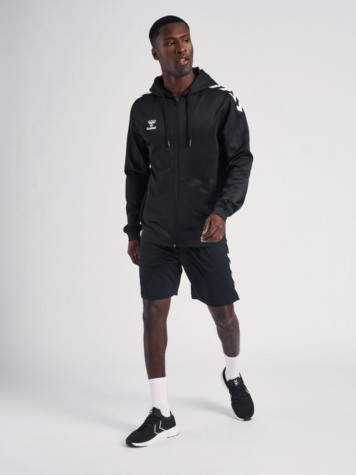 Hummel Men's Core XK Poly Zip Hoodie Mens Apparel Sweatshirts & Fleece
