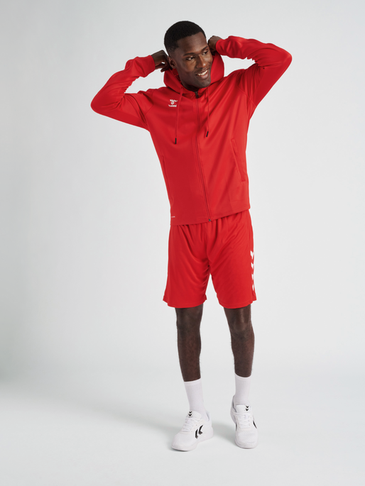 Hummel Men's Core XK Poly Zip Hoodie Mens Apparel Sweatshirts & Fleece