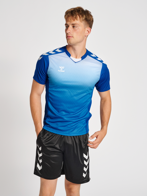 Hummel Men's Core XK Sublimation Short Sleeve Jersey Soccer Uniforms & Apparel All