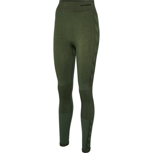 Hummel Women's Clea Seamless Mid Waist Tights Womens Apparel Pants & Sweatpants