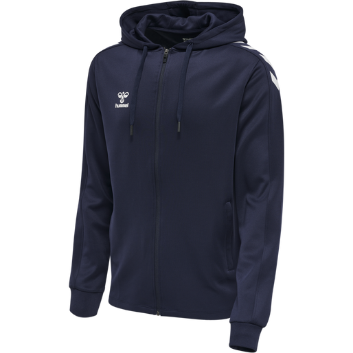 Hummel Men's Core XK Poly Zip Hoodie Mens Apparel Sweatshirts & Fleece
