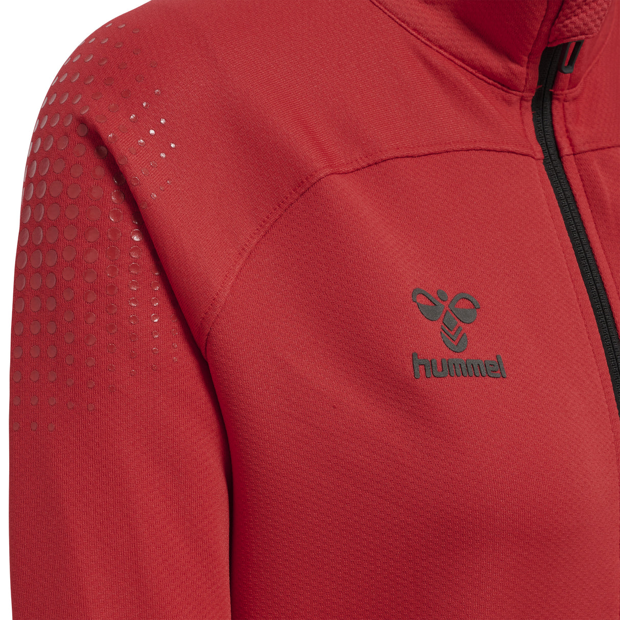 Hummel Women's Lead Poly Zip Jacket Womens Apparel Sweatshirts & Fleece