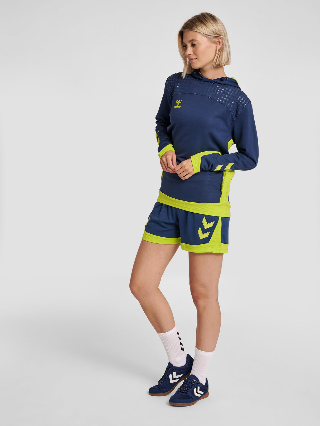 Hummel Women's Lead Poly Hoodie Womens Apparel Sweatshirts & Fleece