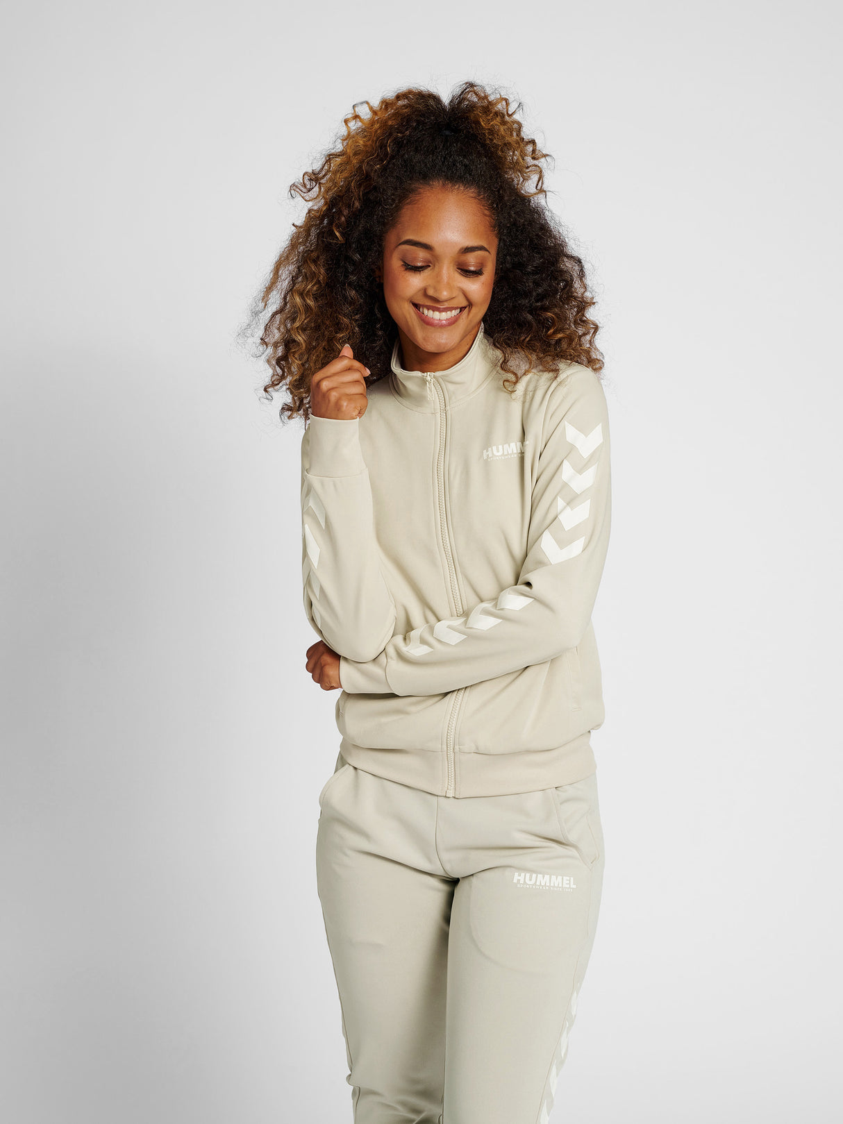 Hummel Women's Legacy Poly Zip Jacket Womens Apparel Jackets & Vests