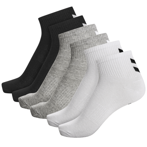 Hummel Chevron Mid Cut Socks 6-Pack Unisex Accessories Socks