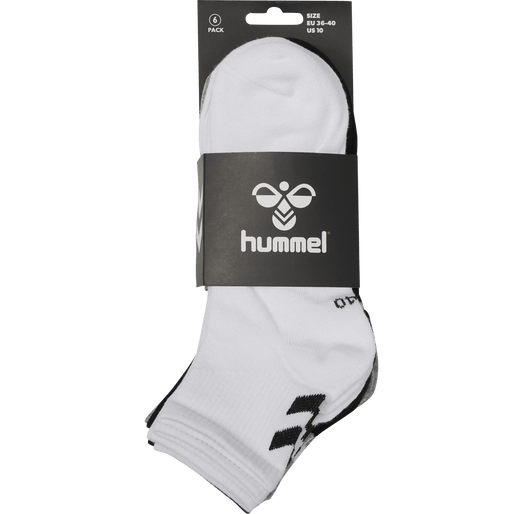 Hummel Chevron Mid Cut Socks 6-Pack Unisex Accessories Socks