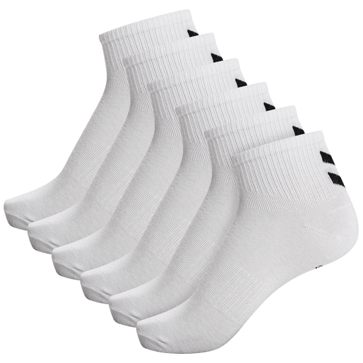 Hummel Chevron Mid Cut Socks 6-Pack Unisex Accessories Socks