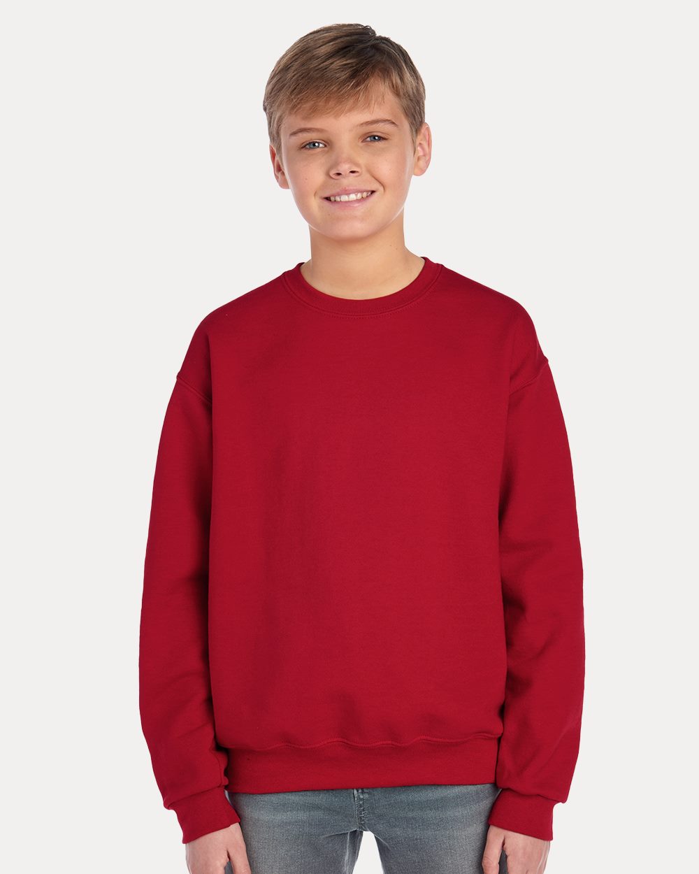 JERZEES Youth NuBlend Crewneck Sweatshirt 562B Youth Apparel Hoodies & Sweatshirts