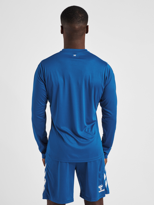Hummel Men's Core XK Poly Long Sleeve Jersey Soccer Uniforms & Apparel All