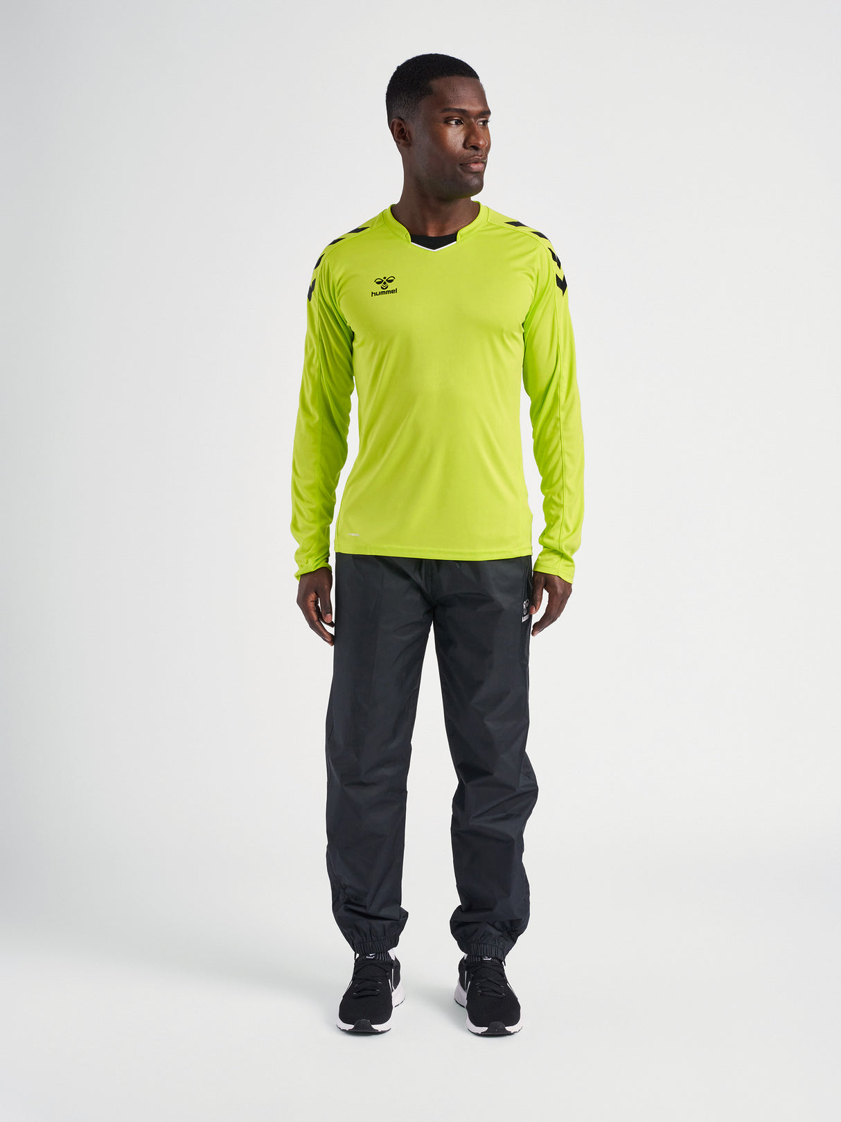 Hummel Men's Core XK Poly Long Sleeve Jersey Soccer Uniforms & Apparel All