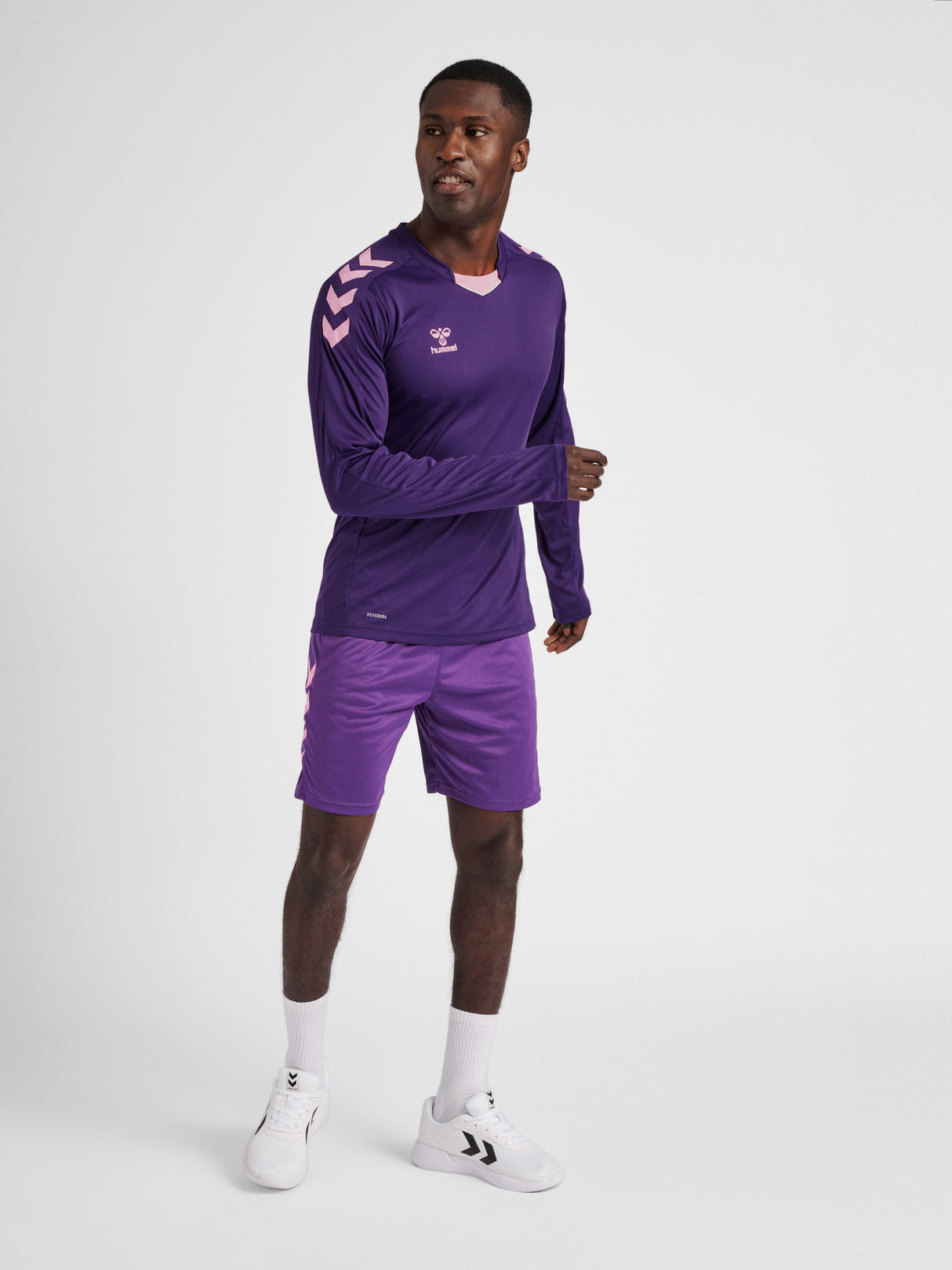 Hummel Men's Core XK Poly Long Sleeve Jersey Soccer Uniforms & Apparel All