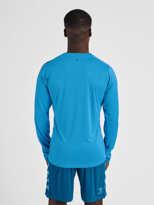 Hummel Men's Core XK Poly Long Sleeve Jersey Soccer Uniforms & Apparel All